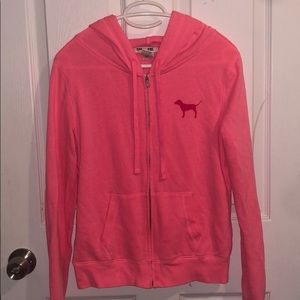 Victoria Secret PINK zip up sweatshirt